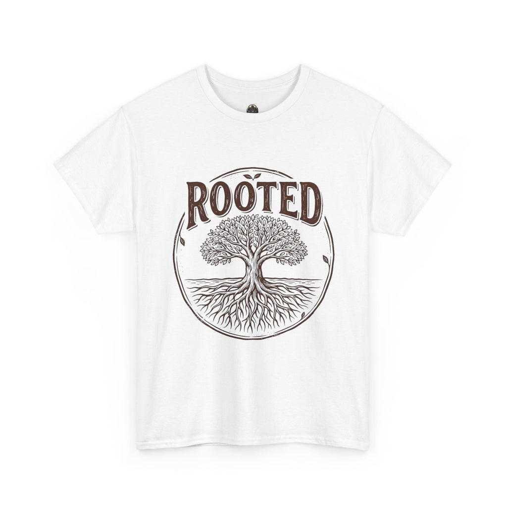 Rooted T t-shirt with nature-inspired artwork - product view 15
