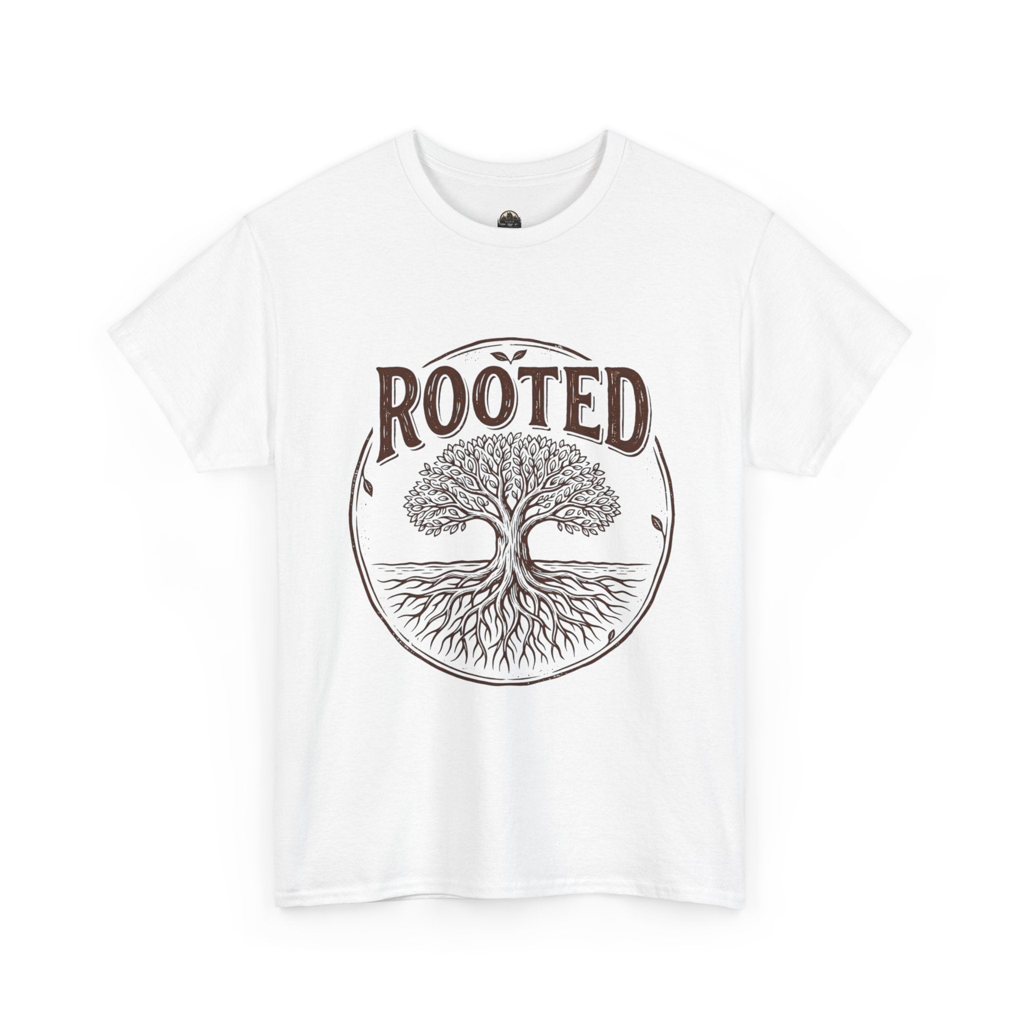 Rooted T t-shirt with nature-inspired artwork - product view 15