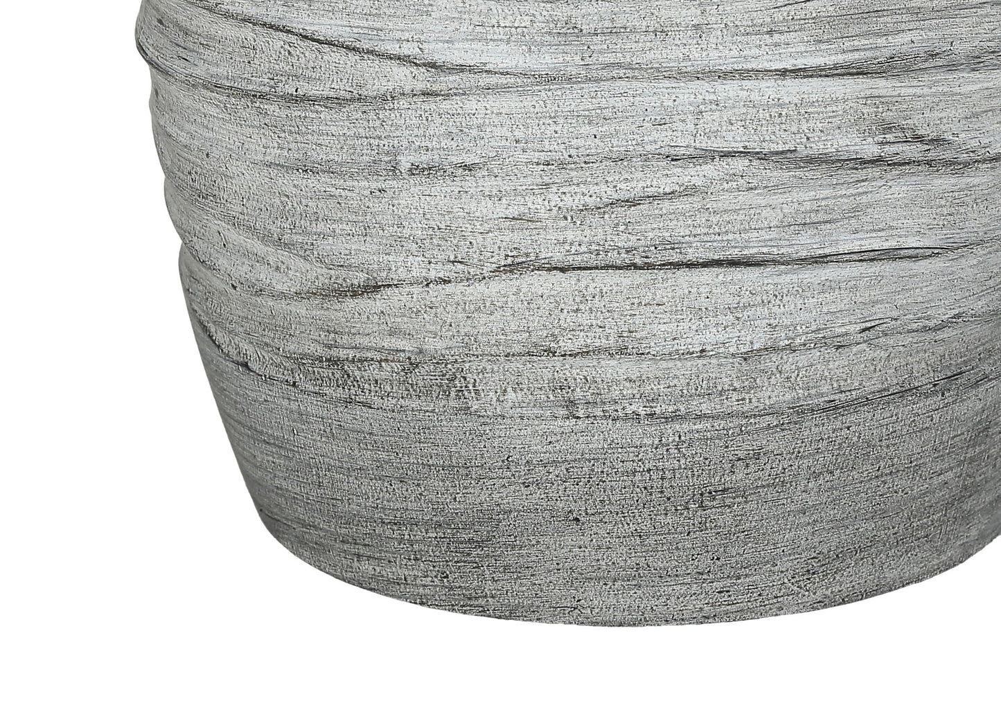 Gray Textured Resin Table Lamp