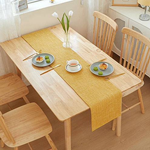 Table Cloth Flat Edges Size 12"w X 71" L ftr with nature-inspired artwork - product view 20