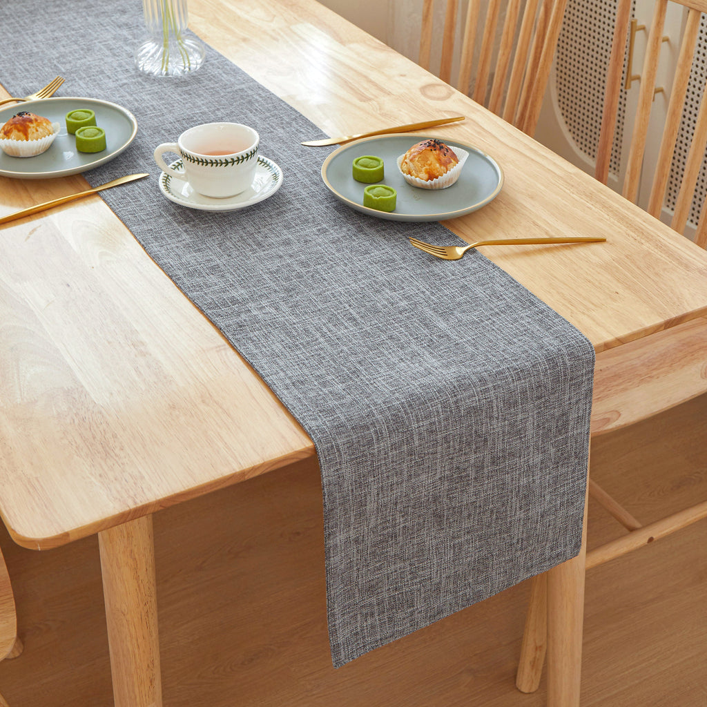 Table Cloth Flat Edges Size 12"w X 71" L ftr with nature-inspired artwork - product view 9