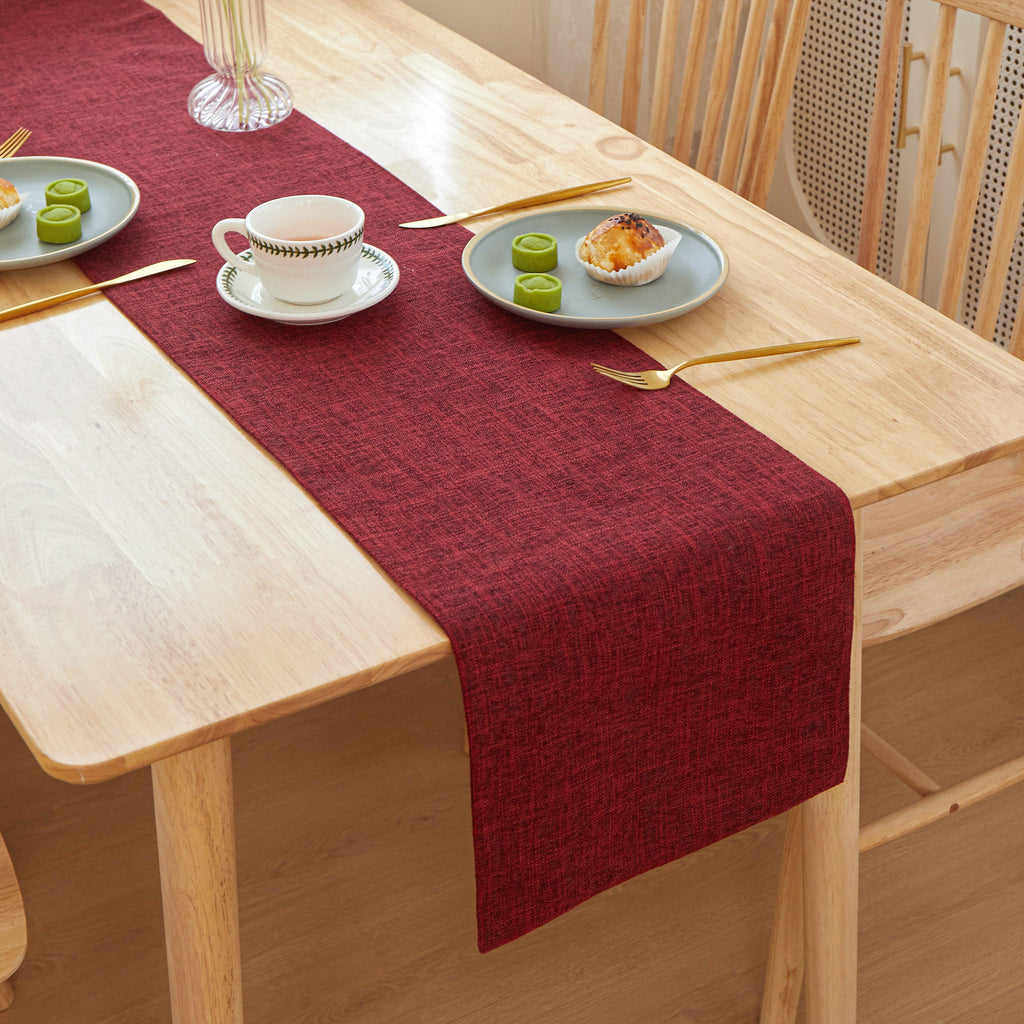 Table Cloth Flat Edges Size 12"w X 71" L ftr with nature-inspired artwork - product view 10