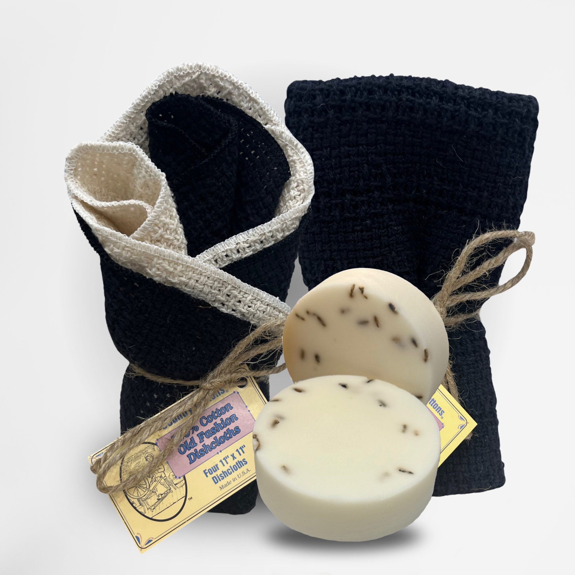 Starter Kit 100% Cotton Dishcloth 11" X 11" (4), Kitchen Towel 24" X home decor with nature-inspired artwork - product view 9