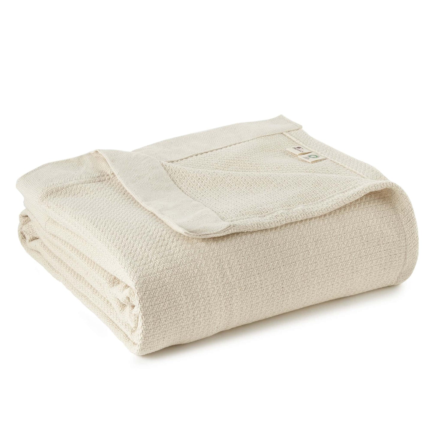 Organic Woven Blanket blanket/throw with nature-inspired artwork