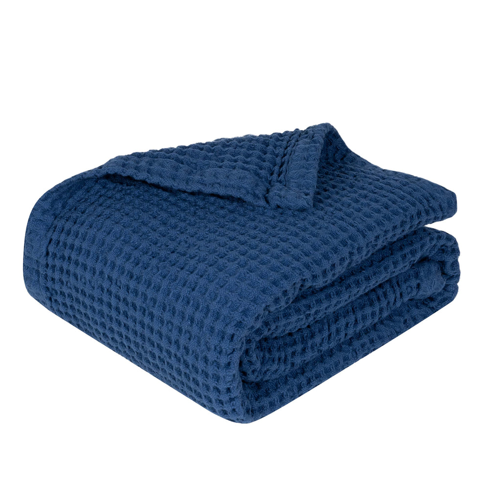 Waffle Baby Blanket home decor with nature-inspired artwork - product view 10