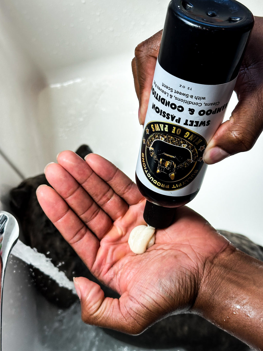 BullyFIT x King Of Paws Sweet Passion 5 in 1 Pet Shampoo & Conditioner 12oz