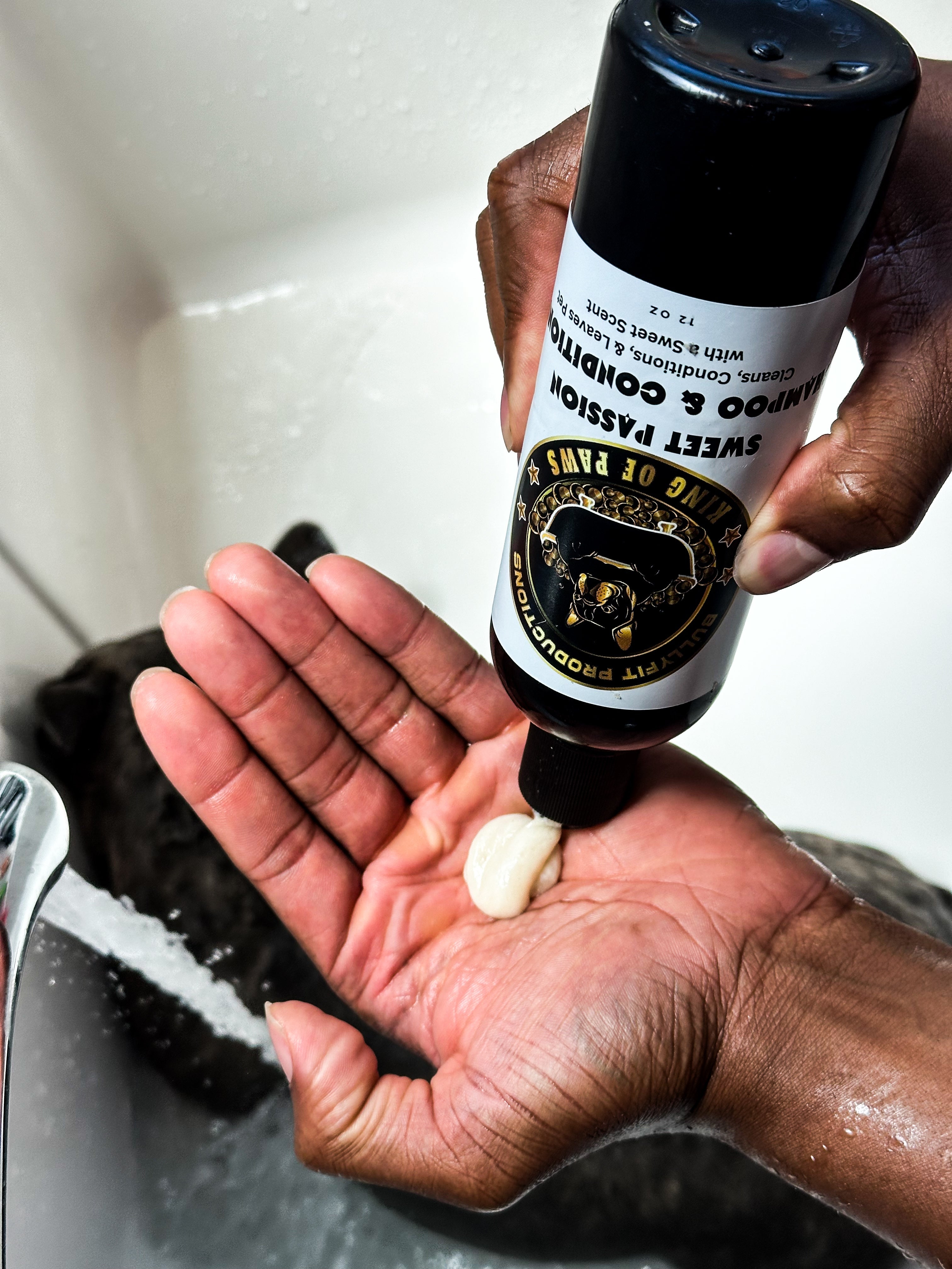 BullyFIT x King Of Paws Sweet Passion 5 in 1 Pet Shampoo & Conditioner 12oz