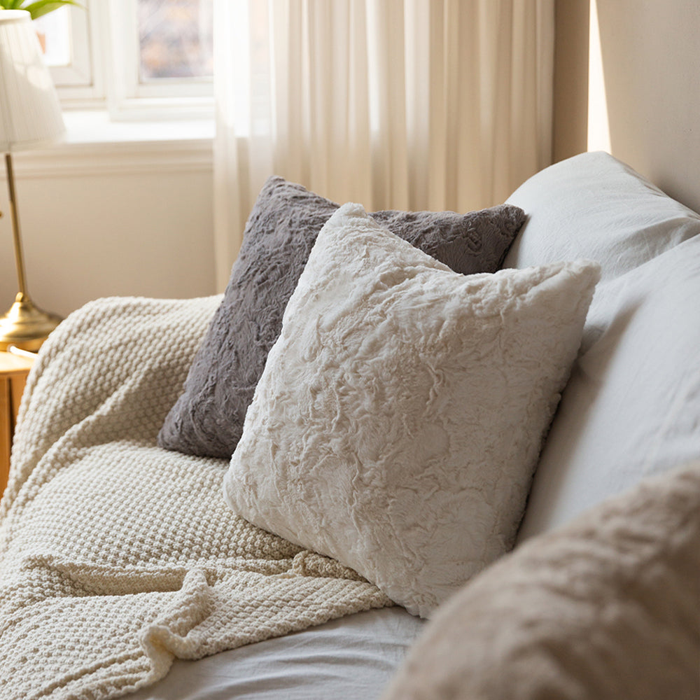 4-Piece Coordinated Pillow Bundle with Inserts – Well Mixed Miss And pillow cover with nature-inspired artwork - product view 18