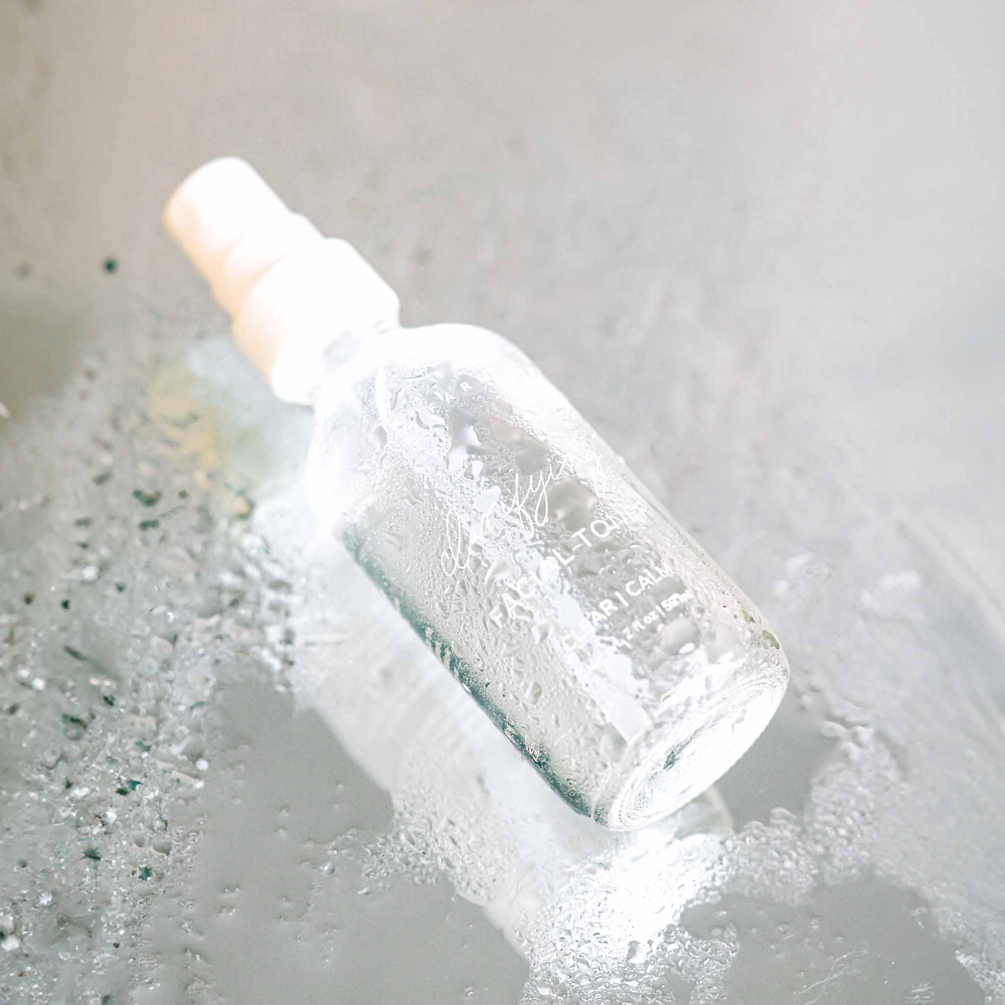 Clarifying Hypochlorous Acid Toner toner with nature-inspired artwork - product view 2