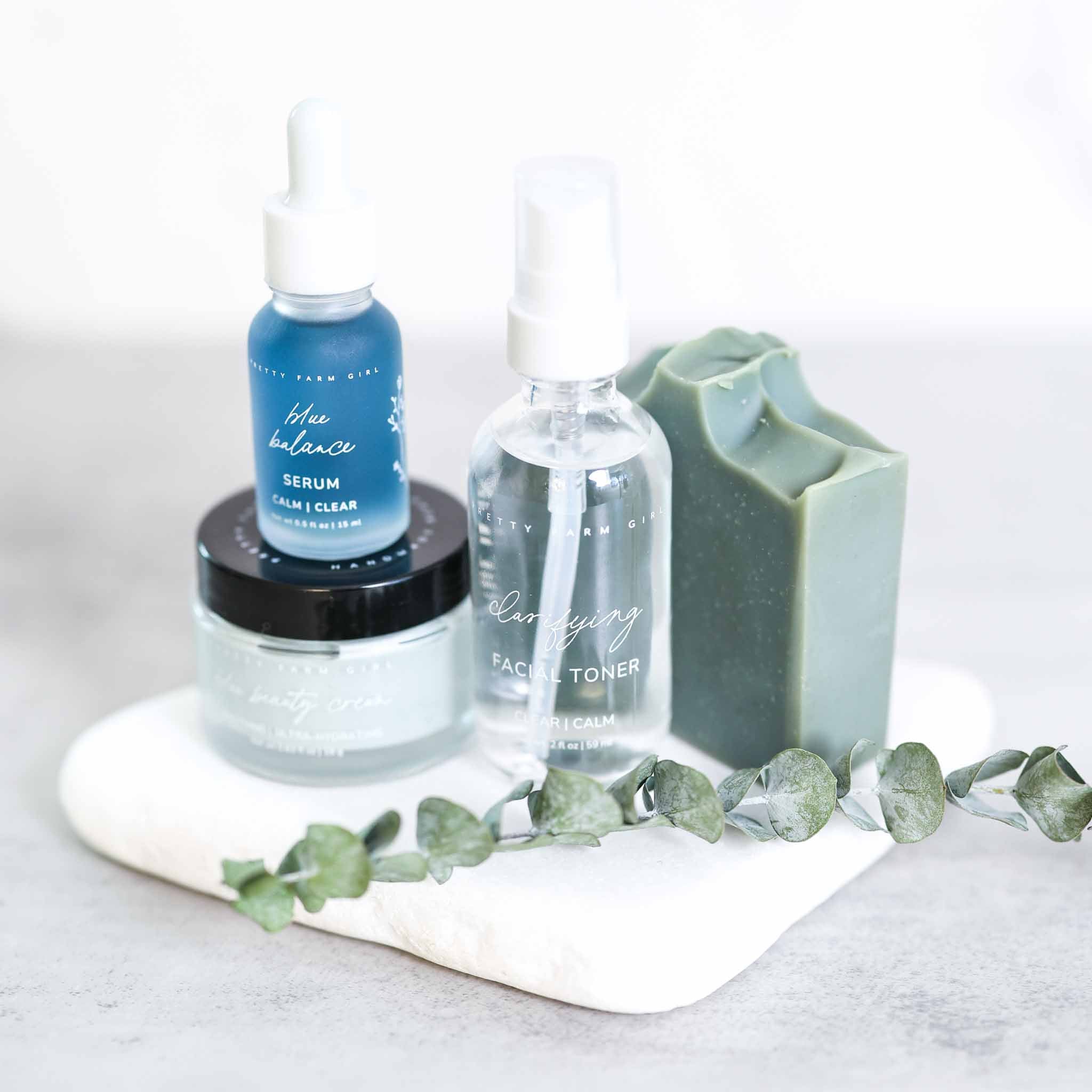 Clear + Calm Basics Kit health & beauty with nature-inspired artwork - product view 2