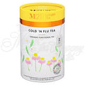 Cold N Flu Decorative Tea Bag Canister herbal teas with nature-inspired artwork