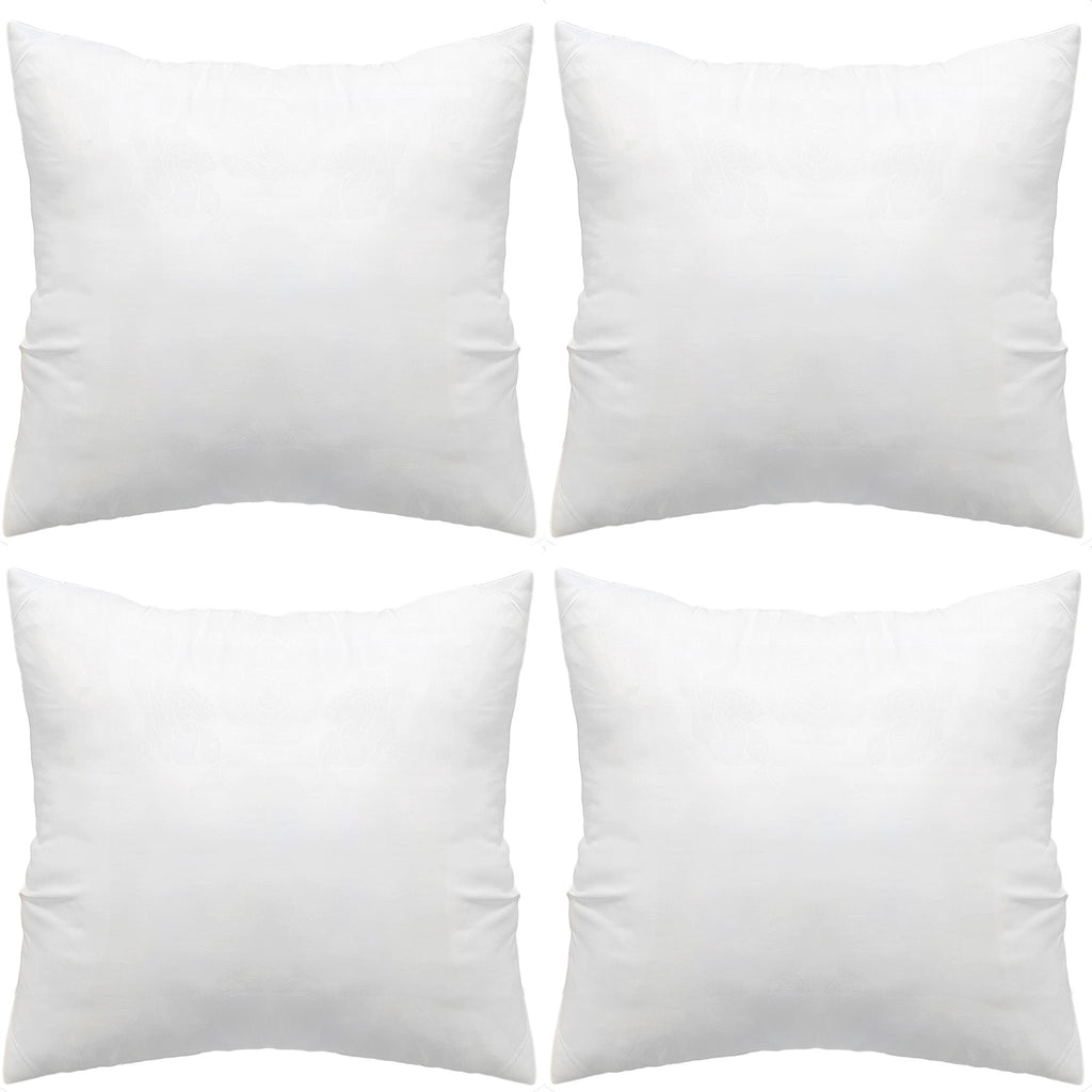 4pcs Throw Pillow Inserts, Square Cushion Inner Soft Fluffy Plump pillow cover with nature-inspired artwork - product view 4