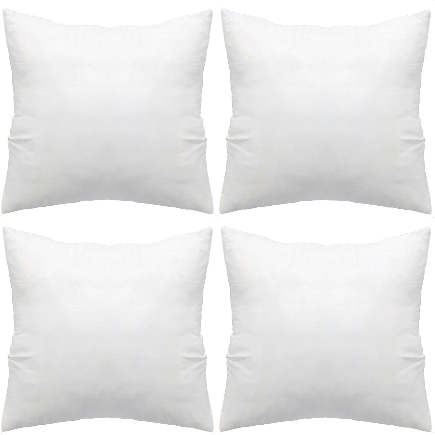 4pcs Throw Pillow Inserts, Square Cushion Inner Soft Fluffy Plump pillow cover with nature-inspired artwork - product view 4