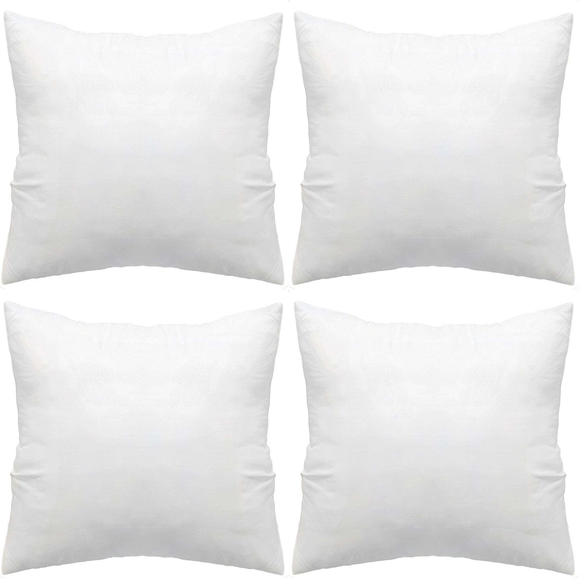 4pcs Throw Pillow Inserts, Square Cushion Inner Soft Fluffy Plump pillow cover with nature-inspired artwork - product view 4