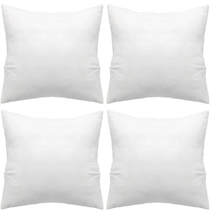 4pcs Throw Pillow Inserts, Square Cushion Inner Soft Fluffy Plump pillow cover with nature-inspired artwork - product view 4
