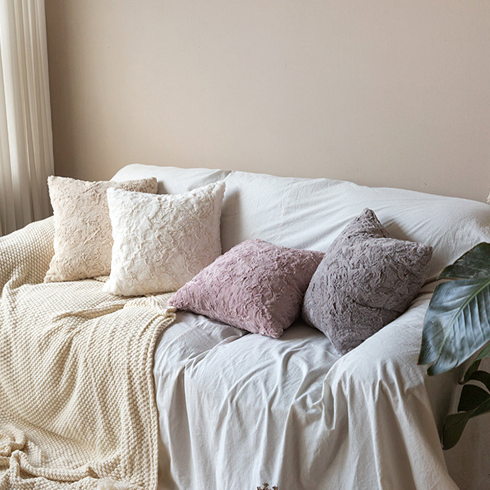 4-Piece Coordinated Pillow Bundle with Inserts – Well Mixed Miss And pillow cover with nature-inspired artwork - product view 5