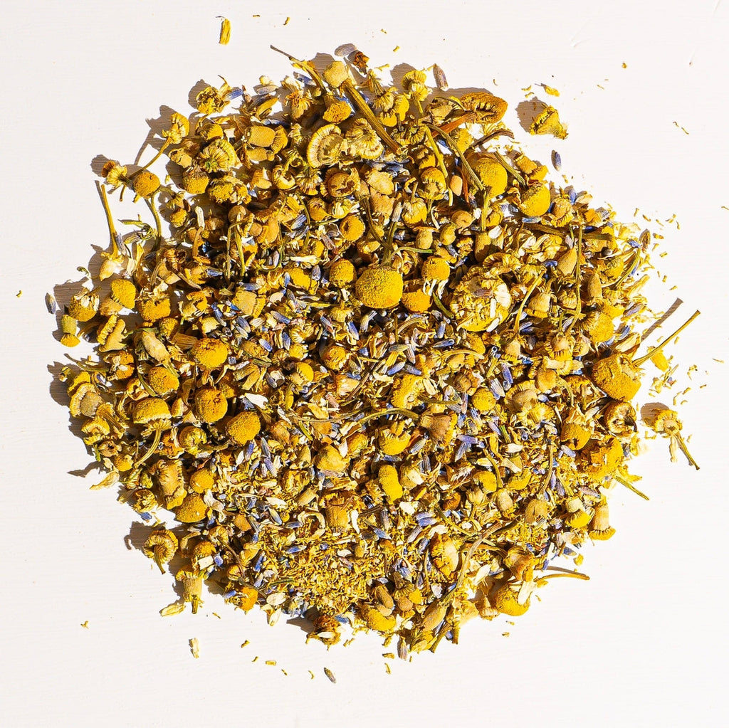 Chamomile Lavender Herbal herbal teas with nature-inspired artwork