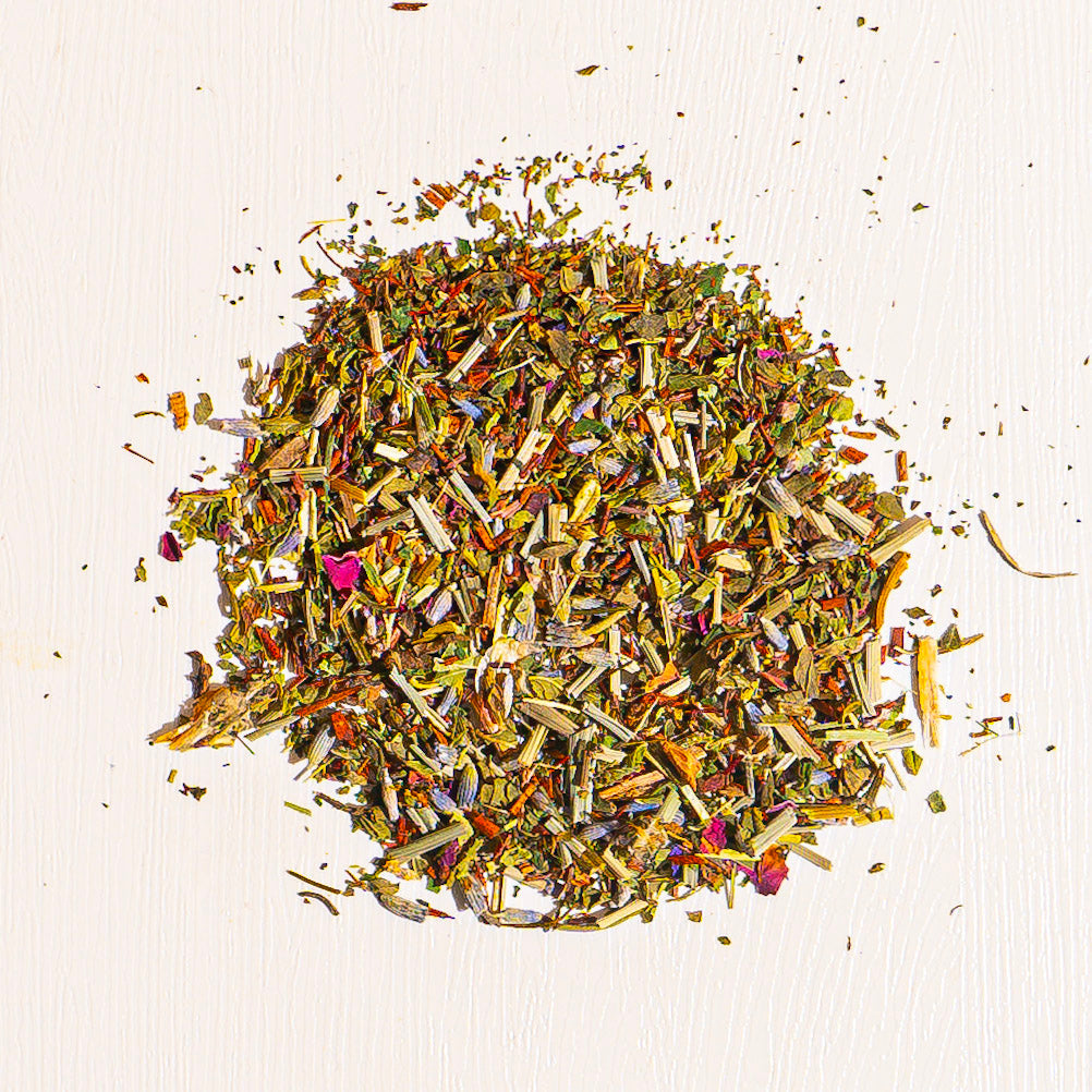 Headache Relief Tea herbal teas with nature-inspired artwork