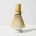 Matcha Tea Whisk tea accessories with nature-inspired artwork