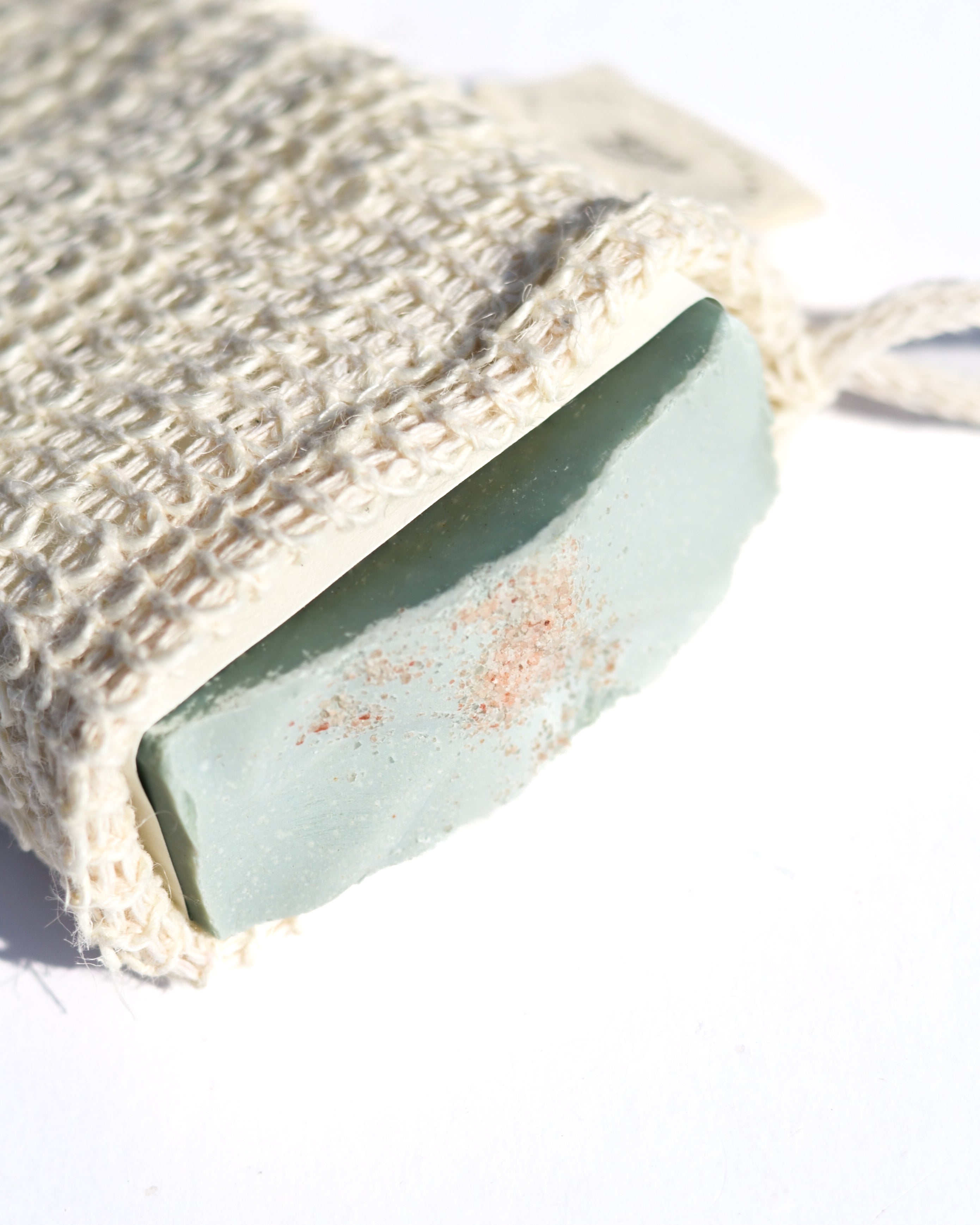 One Agave Soap Saving Cloth Pouch uncategorized / needs cleanup with nature-inspired artwork
