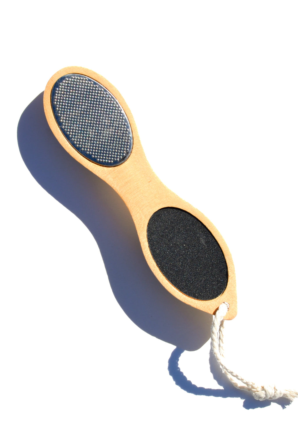 Bamboo Exfoliating Foot Pedicure Tool uncategorized / needs cleanup with nature-inspired artwork - product view 2