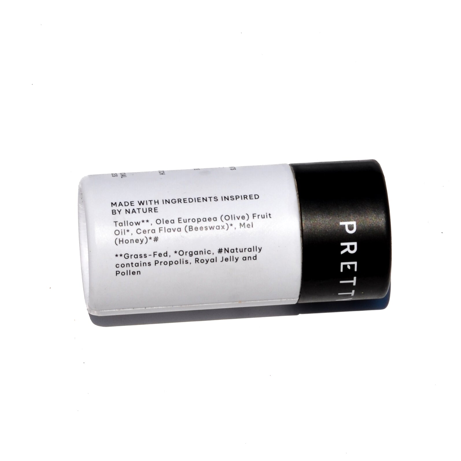 Fragrance Free Tallow + Honey Lip Butter in Eco lip butter with nature-inspired artwork - product view 5