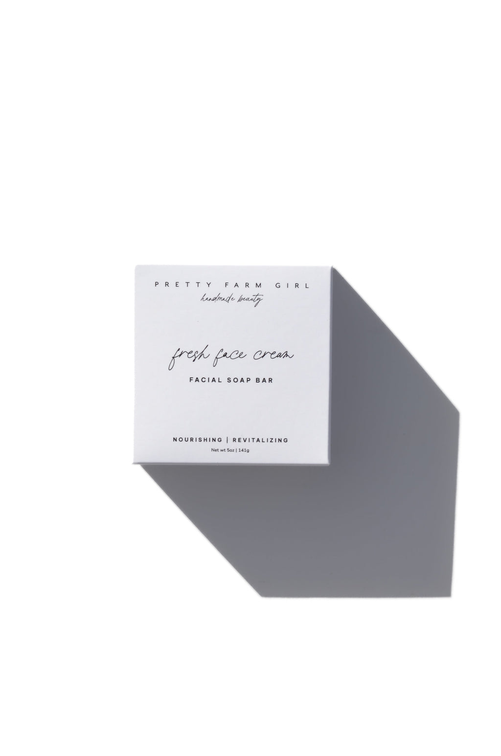 Fresh Face Cream Facial Bar bar soap with nature-inspired artwork - product view 5