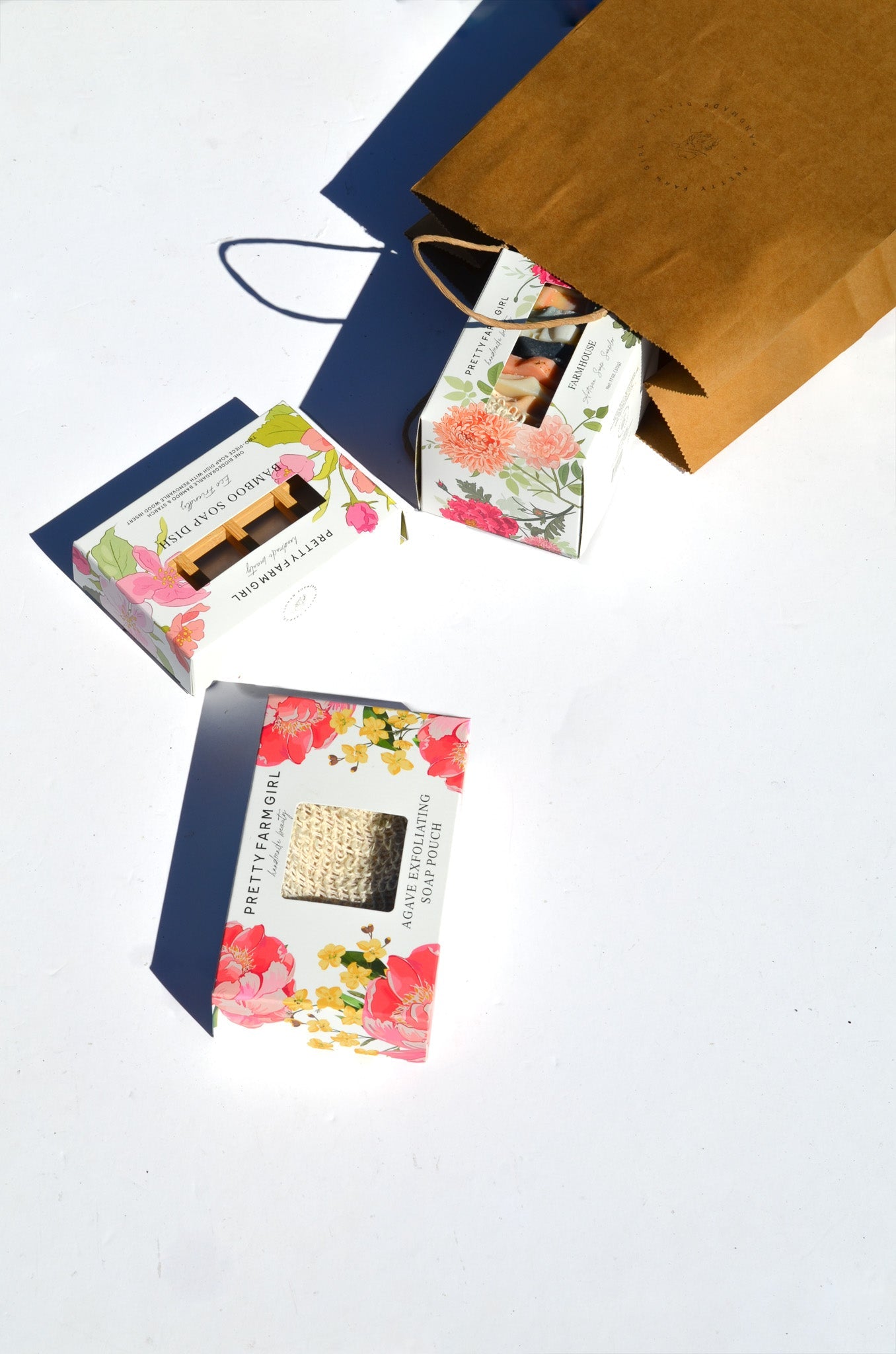 Farmhouse Artisan Goat Milk & Tallow Soap Sampler soap with nature-inspired artwork - product view 9