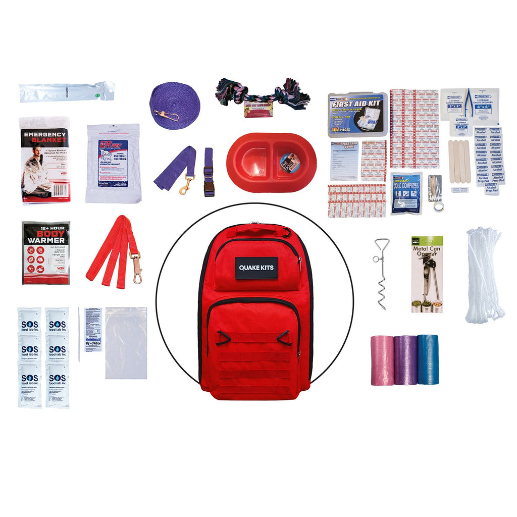Dog Survival Kit specialized kits with nature-inspired artwork - product view 2