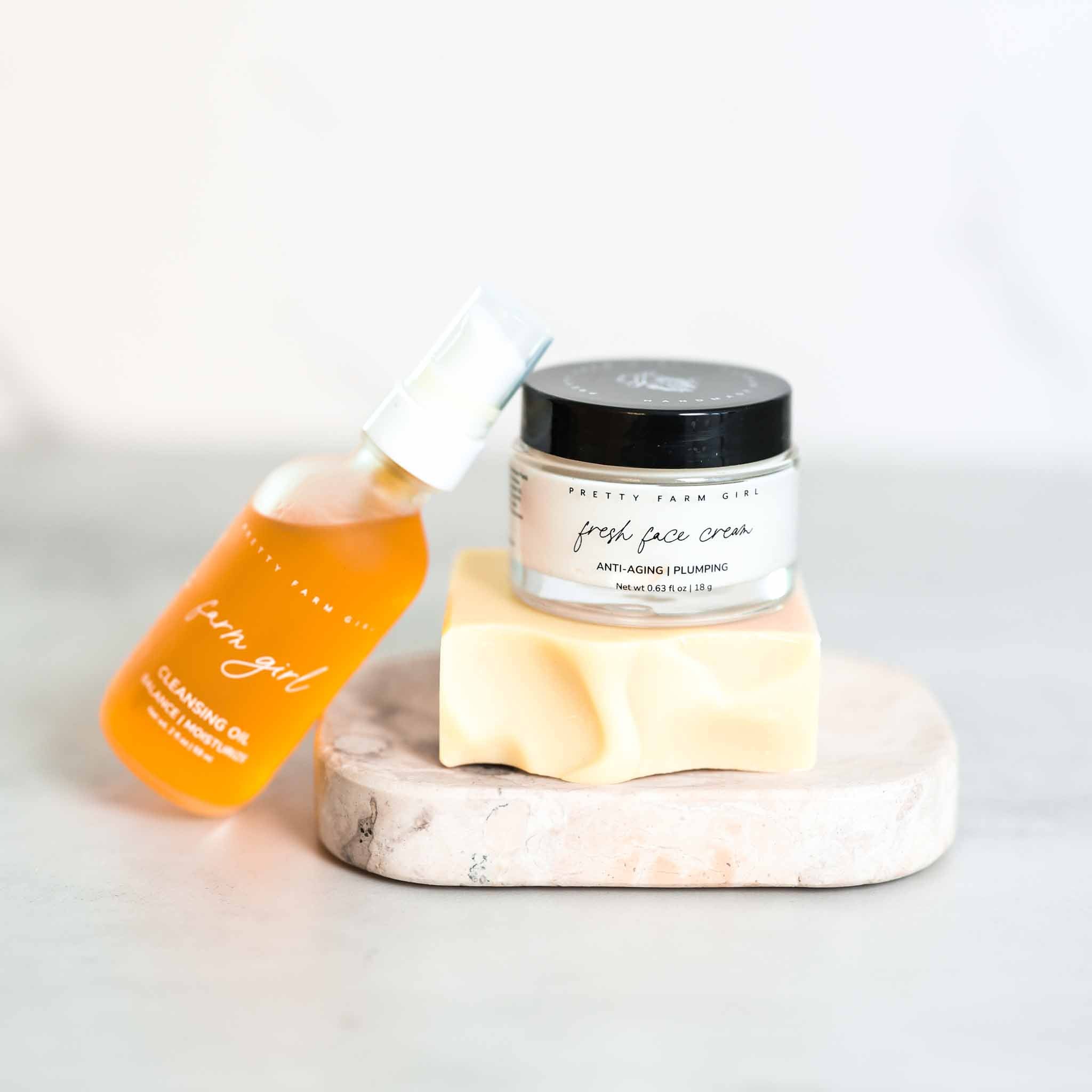 Double Cleansing Kit: Anti health & beauty with nature-inspired artwork - product view 2