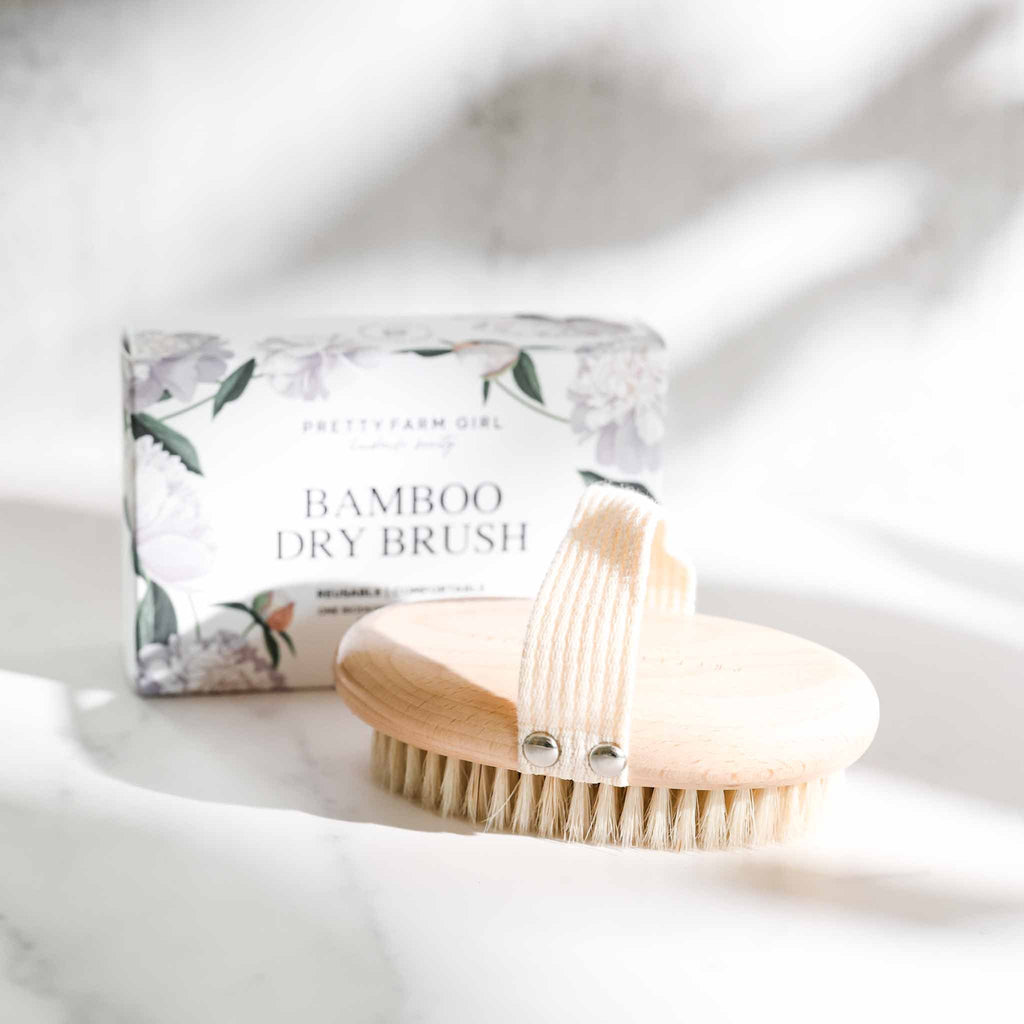 Dry Body Brush uncategorized / needs cleanup with nature-inspired artwork - product view 5
