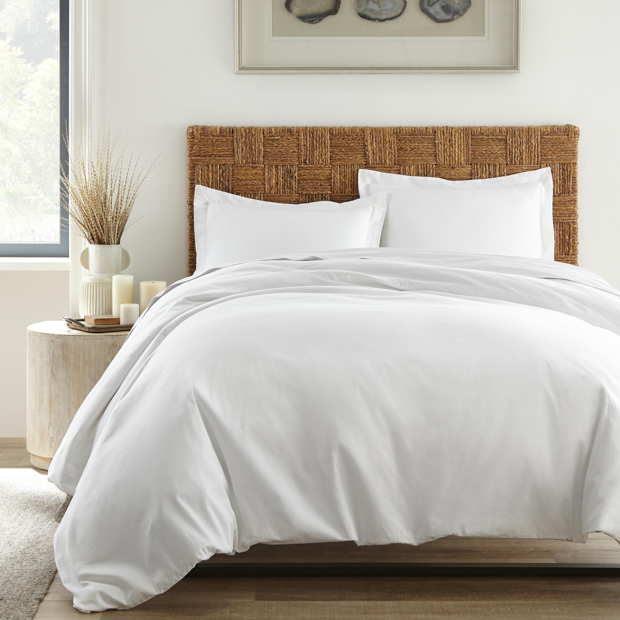 300 Tc Duvet Cover Set duvet cover with nature-inspired artwork - product view 4