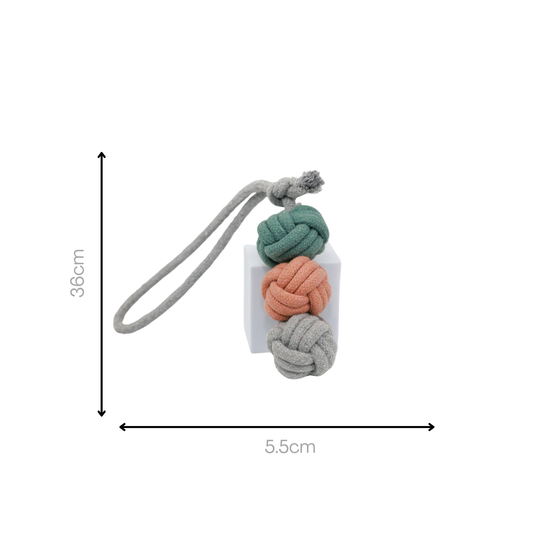 Ice Cream Rope Balls Tug Toy-3