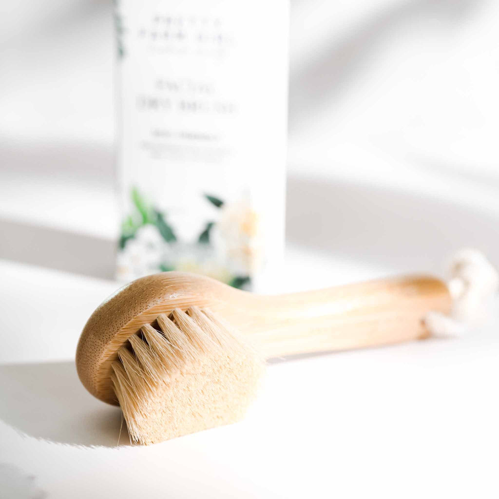 Dry Face Brush uncategorized / needs cleanup with nature-inspired artwork - product view 3
