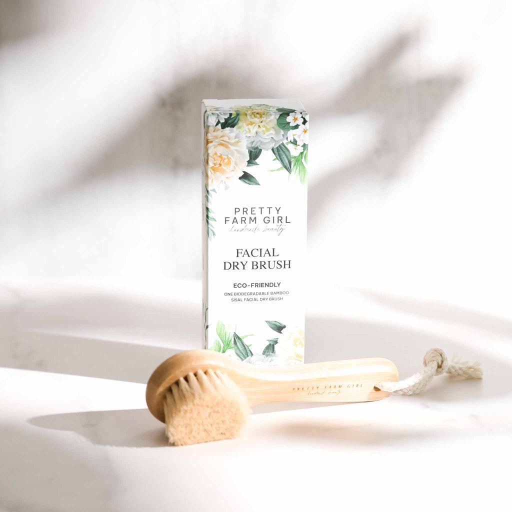 Dry Face Brush uncategorized / needs cleanup with nature-inspired artwork