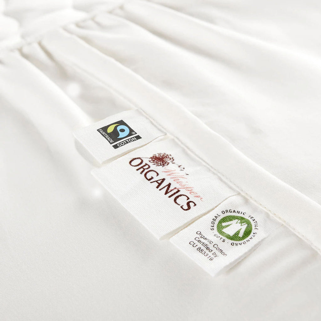 Luxury Organic Cotton Quilted Mattress Pad Protector mattress pad with nature-inspired artwork - product view 5