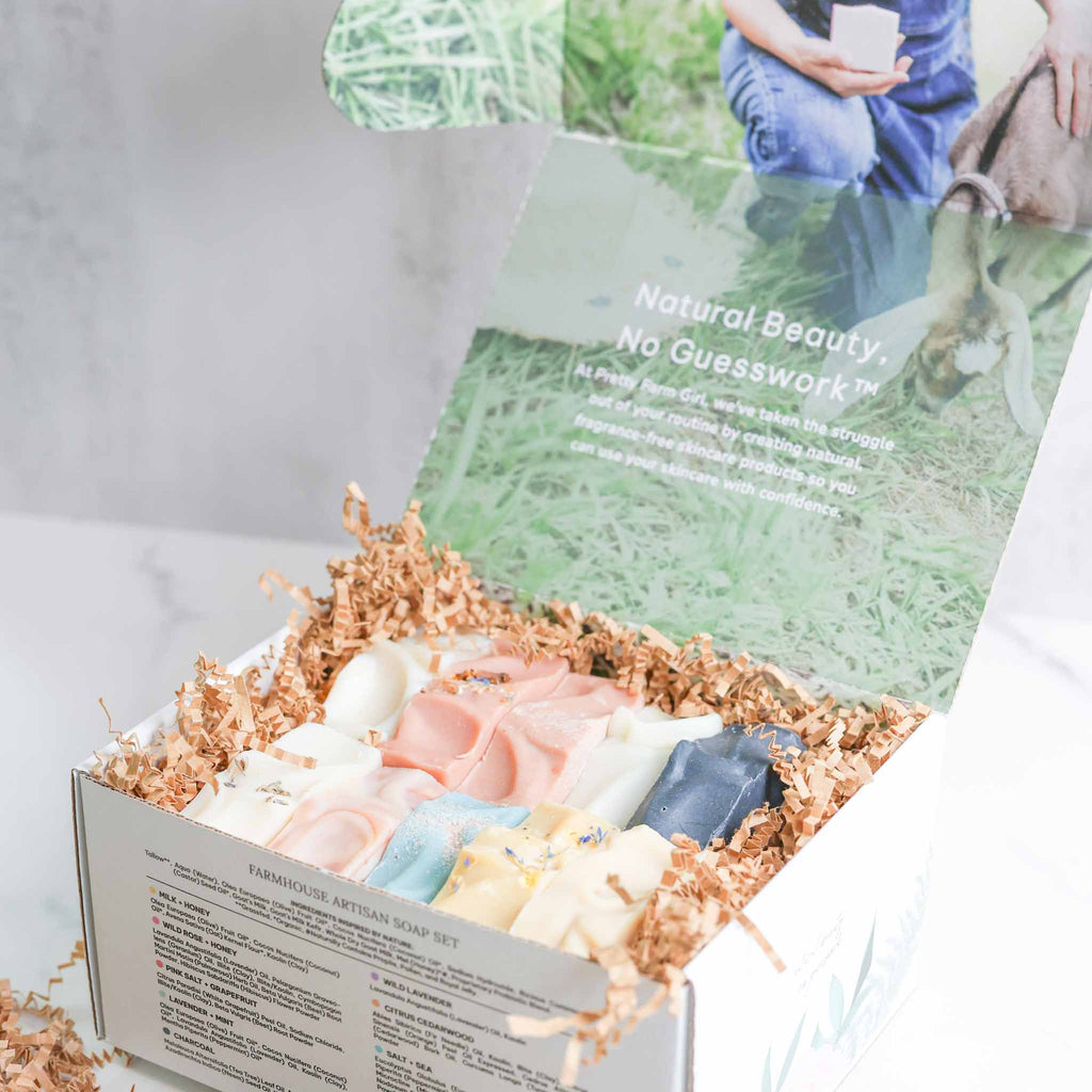 Farmhouse Artisan Goat Milk & Tallow Soap Collection uncategorized / needs cleanup with nature-inspired artwork - product view 3