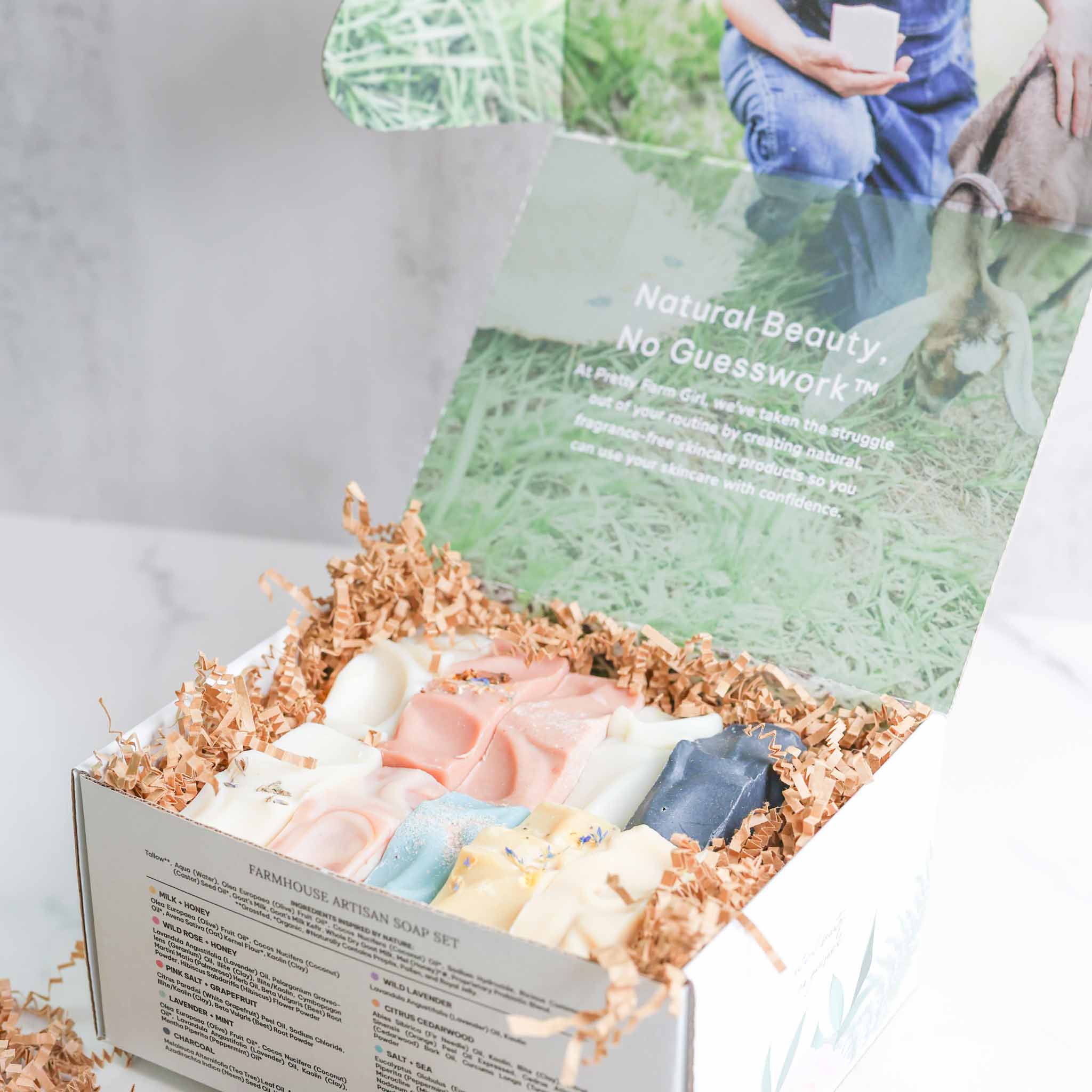 Farmhouse Artisan Goat Milk & Tallow Soap Collection uncategorized / needs cleanup with nature-inspired artwork - product view 3