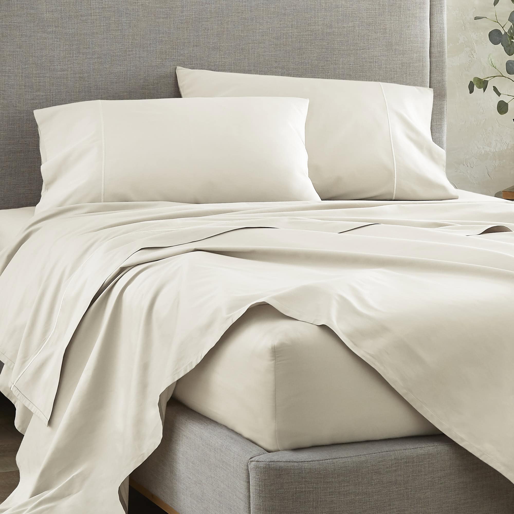 500 Tc Sateen Fitted Sheet fitted sheet with nature-inspired artwork - product view 7