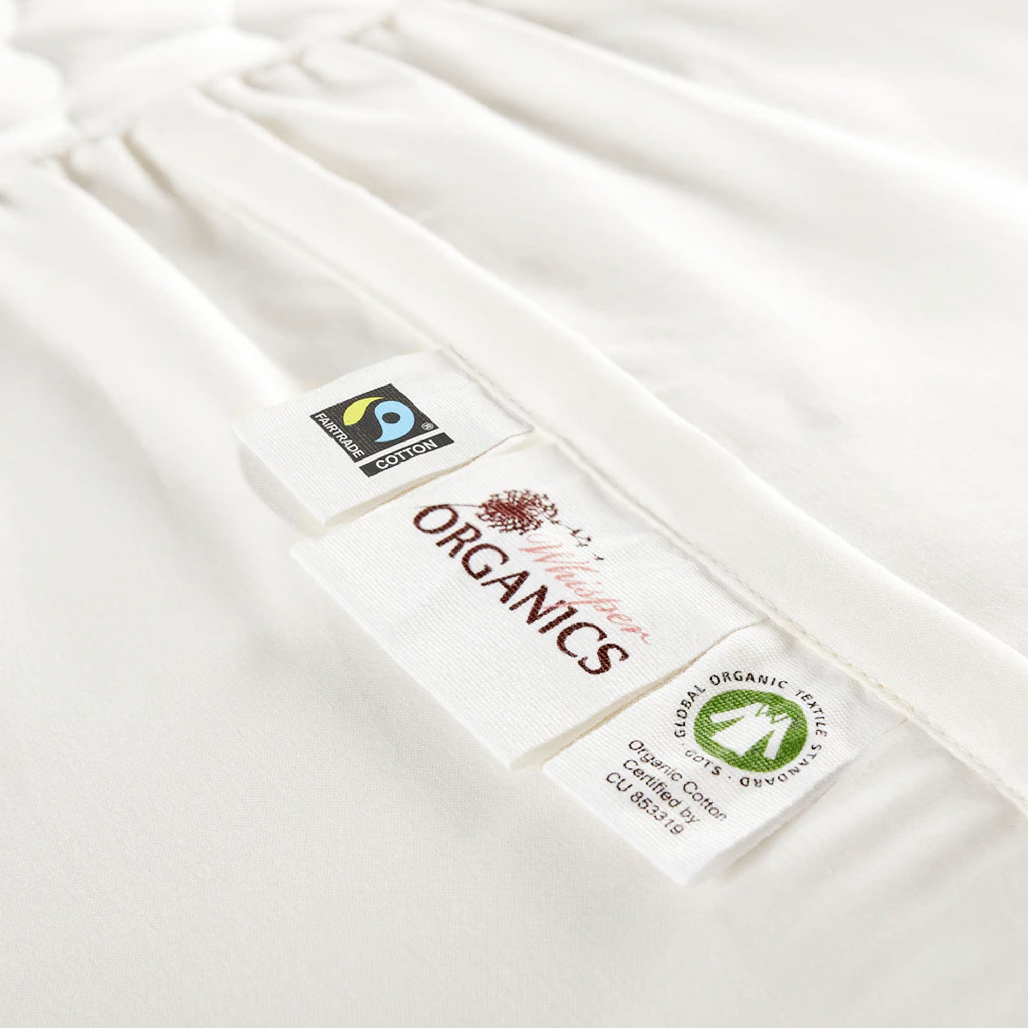 Organic Cotton Quilted Mattress Pad Protector mattress pad with nature-inspired artwork - product view 3