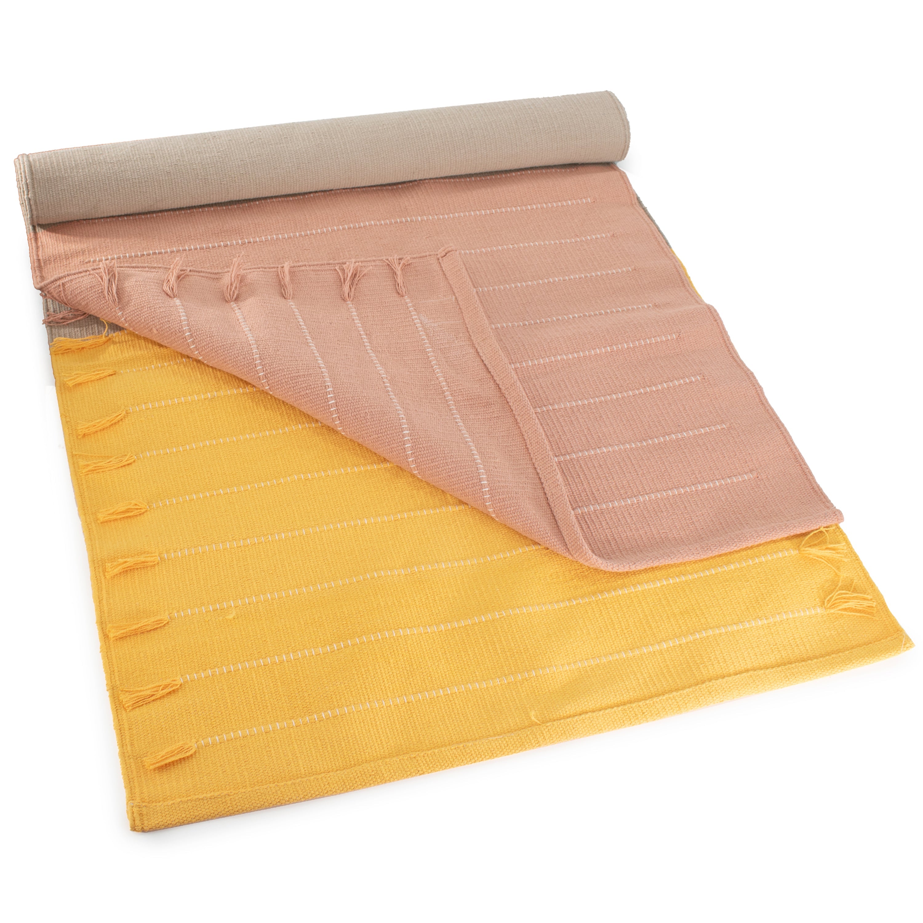 Organic & Eco yoga mat with nature-inspired artwork - product view 6