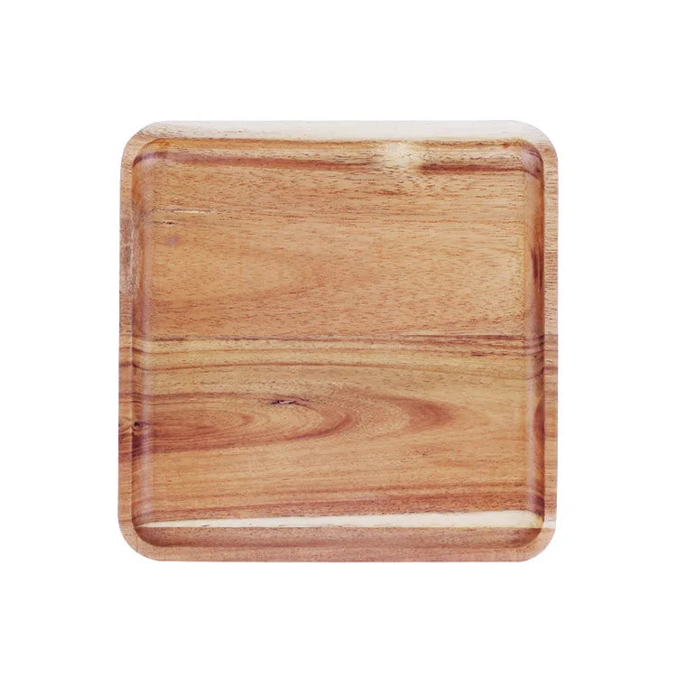 Decorbites™ Acacia Wood Breakfast Tray uncategorized / needs cleanup with nature-inspired artwork - product view 5