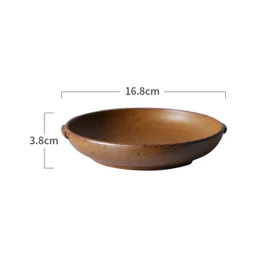 Decorbites™ Round Swallow Plate uncategorized / needs cleanup with nature-inspired artwork - product view 5