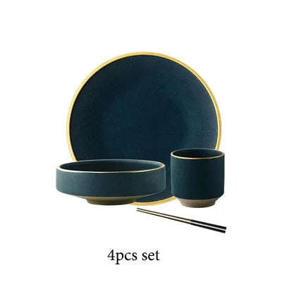 Decorbites™ Western Dinnerware Set uncategorized / needs cleanup with nature-inspired artwork - product view 8