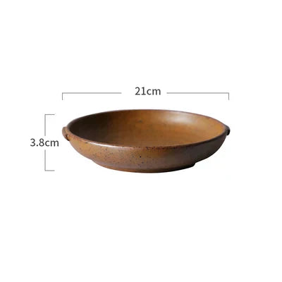 Decorbites™ Round Swallow Plate uncategorized / needs cleanup with nature-inspired artwork - product view 10