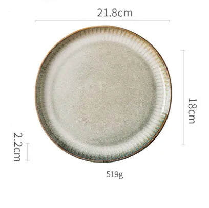 Decorbites™ Dessert Plate uncategorized / needs cleanup with nature-inspired artwork - product view 7