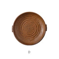Decorbites™ Japanese Style Round Plate uncategorized / needs cleanup with nature-inspired artwork - product view 5