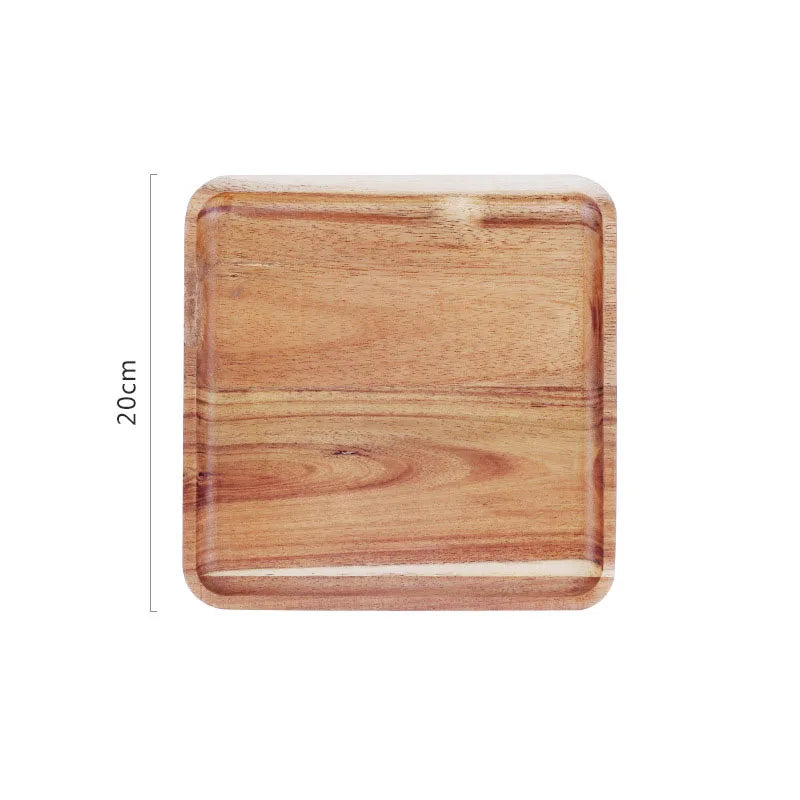 Decorbites™ Acacia Wood Breakfast Tray uncategorized / needs cleanup with nature-inspired artwork - product view 8