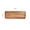 Decorbites™ Acacia Wood Breakfast Tray uncategorized / needs cleanup with nature-inspired artwork - product view 6