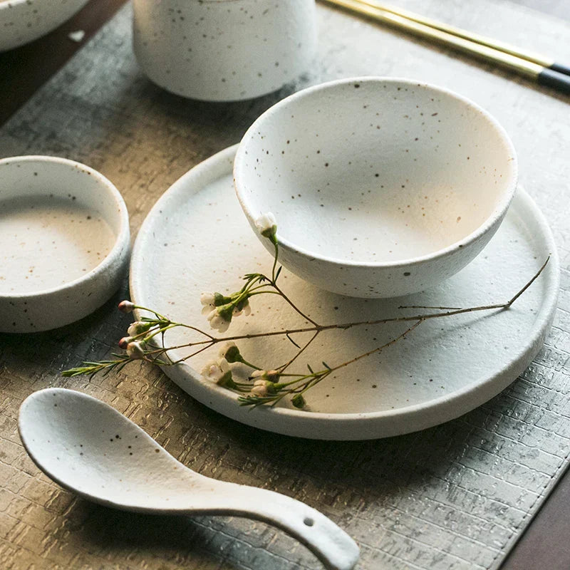 Decorbites™ Dinner Dishes uncategorized / needs cleanup with nature-inspired artwork